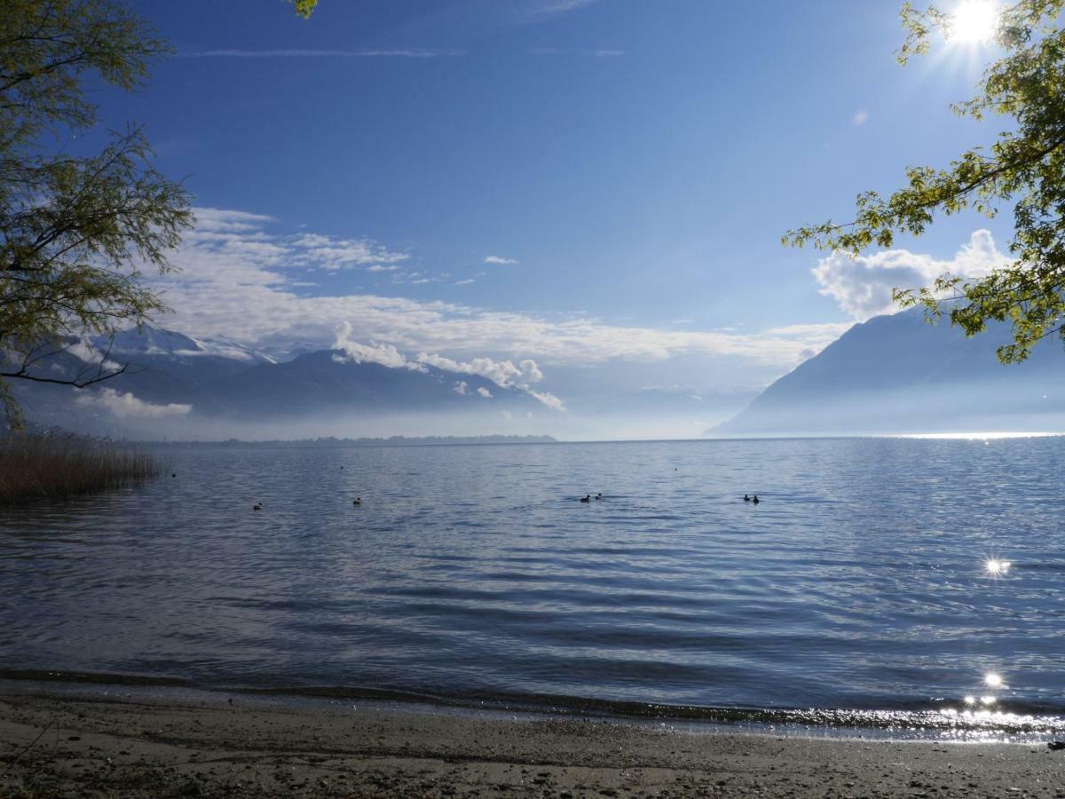 Hotel Villa Emden Brissago Exterior foto